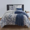 Real Living Blue Floral Comforter Set