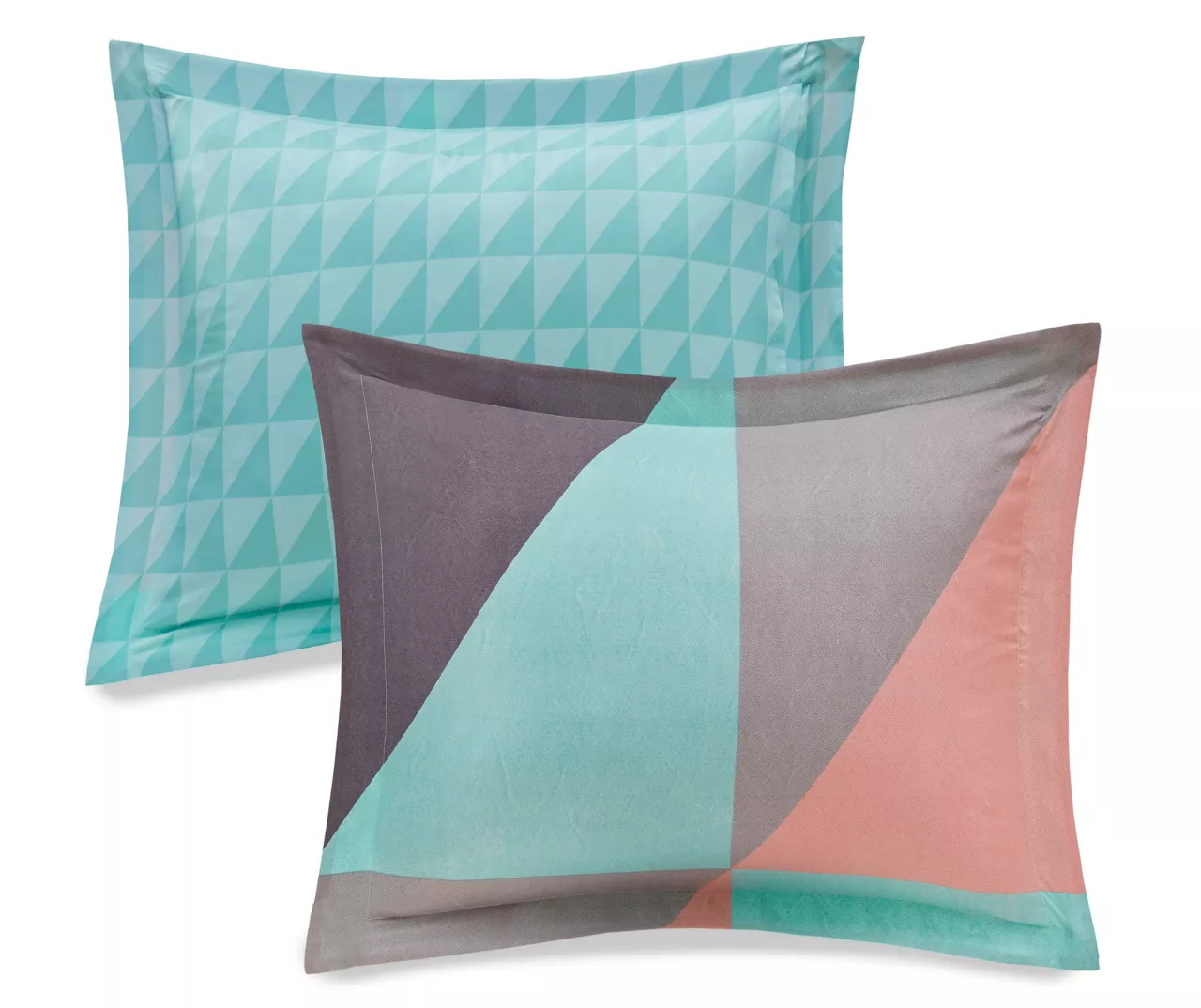 Zuri Aqua Reversible Comforter Set - Image 16