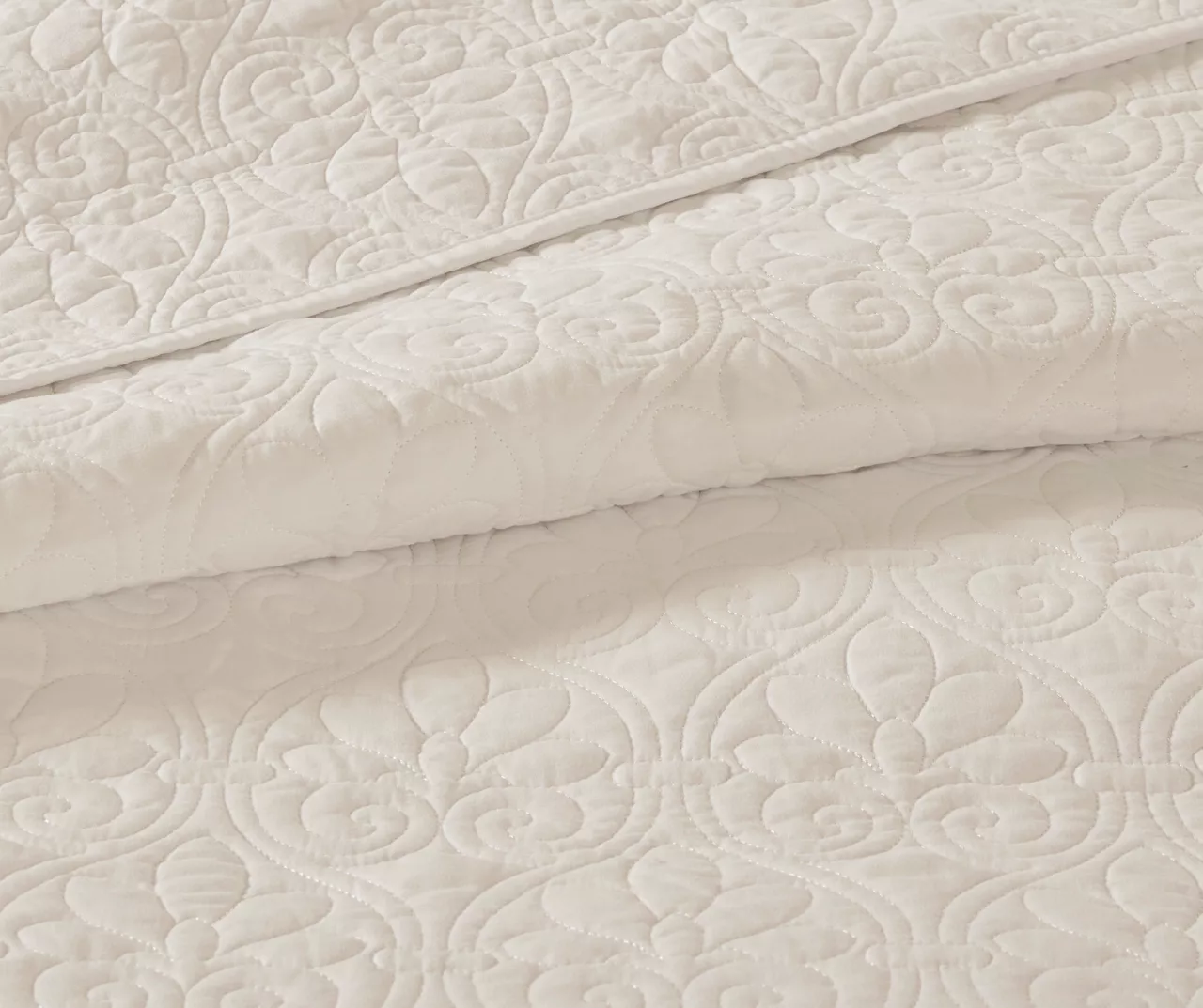 Vancouver Cream King 3-Piece Bedspread Set - Image 5