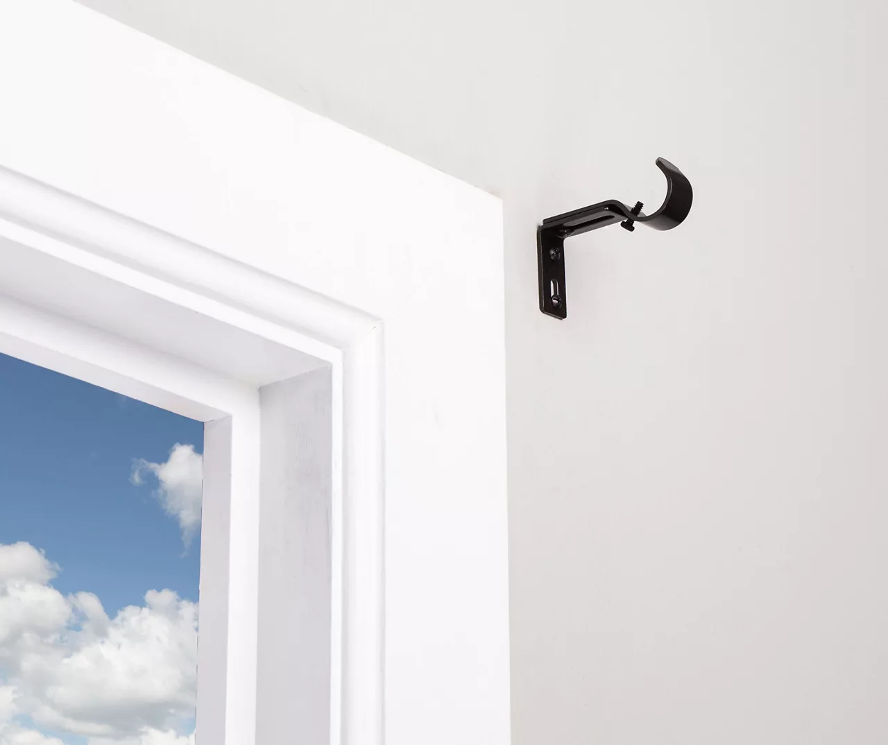 Legacy Brown-Black Adjustable Curtain Rod Brackets, 2-Pack - Image 5