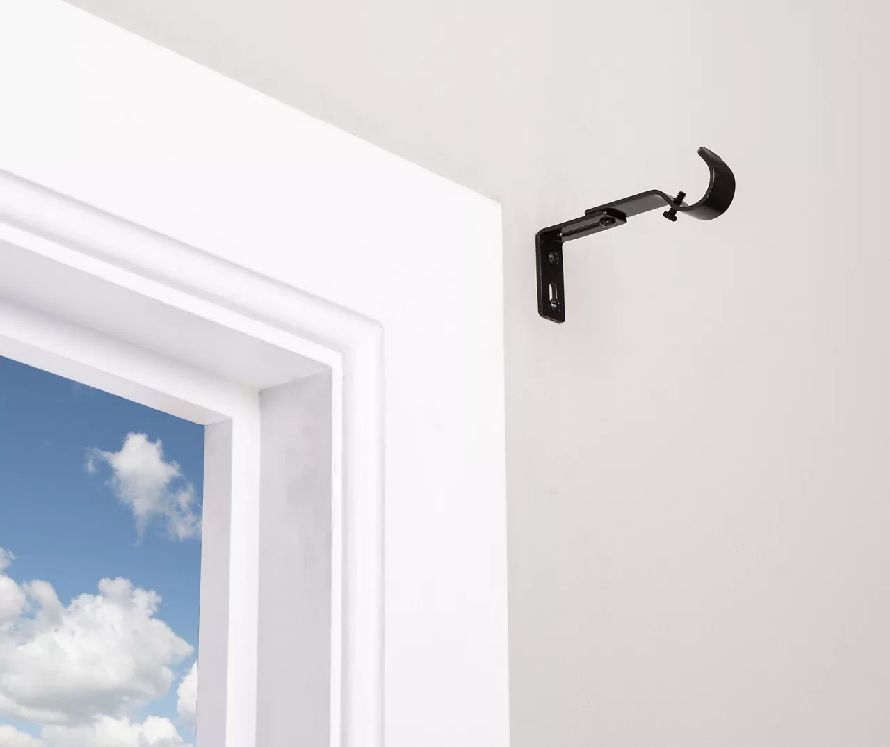 Legacy Brown-Black Adjustable Curtain Rod Brackets, 2-Pack - Image 6