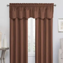 Eclipse Chocolate Canova Room Darkening Thermal Valance