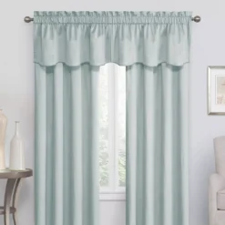 Eclipse Blue Canova Room Darkening Thermal Valance
