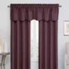 Eclipse Plum Canova Room Darkening Thermal Valance