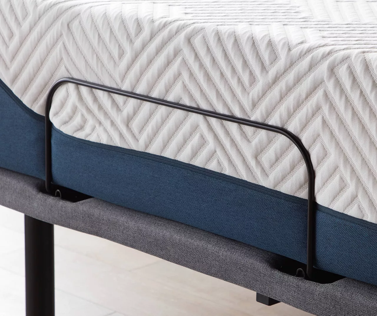 12" Full Hybrid Gel Memory Foam Mattress & Adjustable Bed Base Set - Image 3