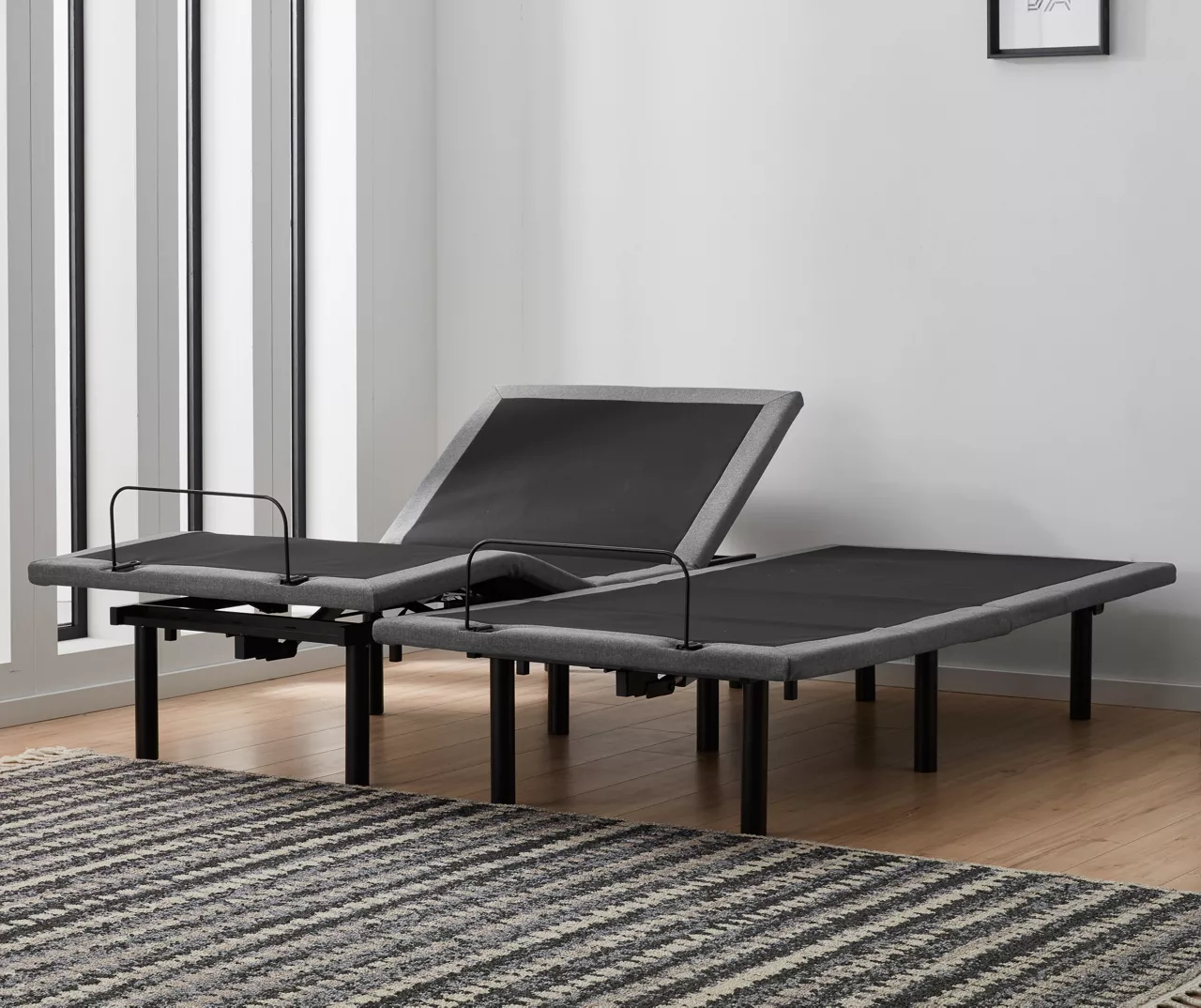 Lucid Comfort Collection 10" Hybrid Memory Foam Mattress & Adjustable Bed Base Set - Image 14