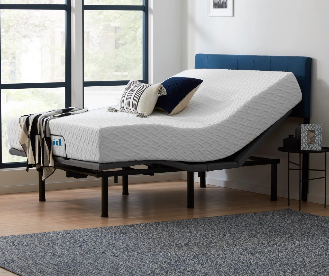 10" Full Plush Memory Foam Mattress & Adjustable Bed Base Set - Image 6