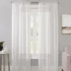 Real Living Bayview Textured Rod Pocket Sheer Curtain Panel