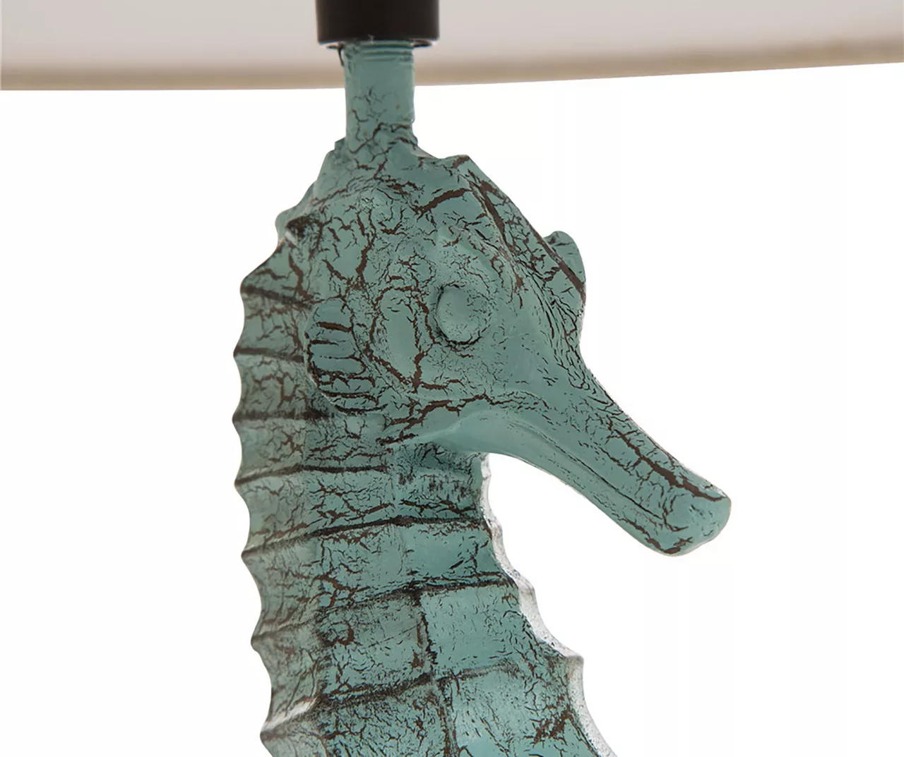 Brown & Blue Seahorse Table Lamp - Image 3