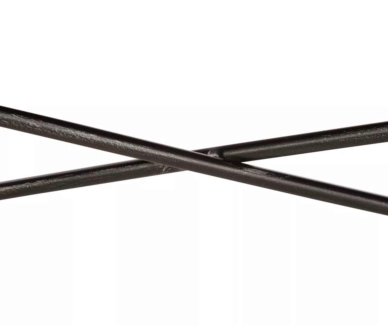 Natural Brown & Black Cross-Bar Wall Shelf, (31.5") - Image 5