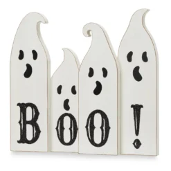 "Boo!" Ghost Family Tabletop Decor