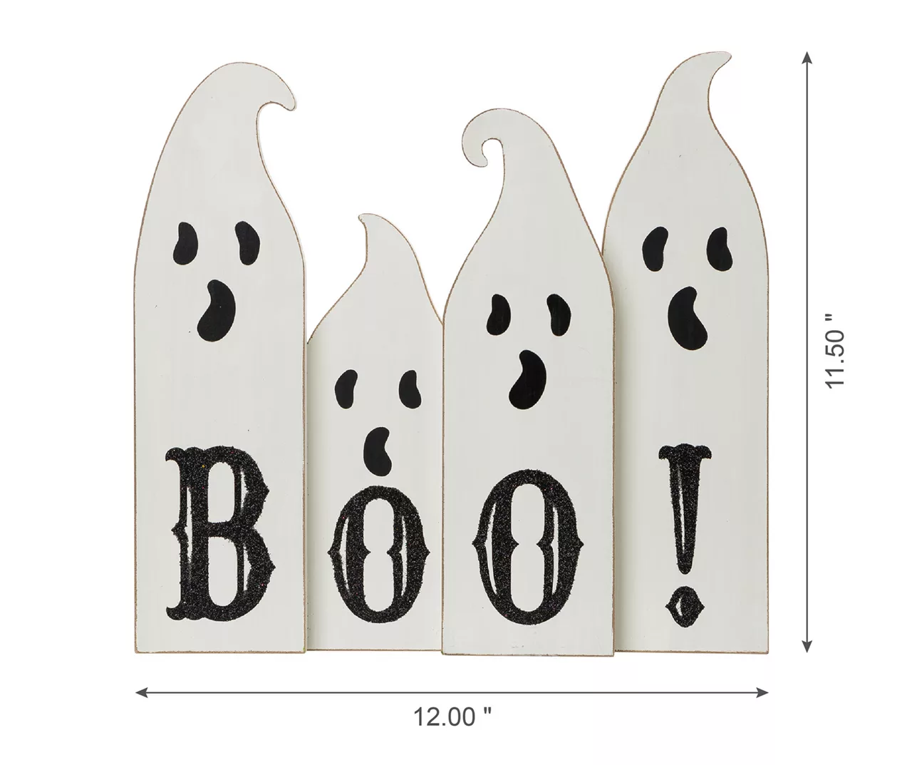 "Boo!" Ghost Family Tabletop Decor - Image 5