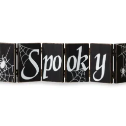 "Spooky" & "Wicked" Dual Sided Hinged Tabletop Decor