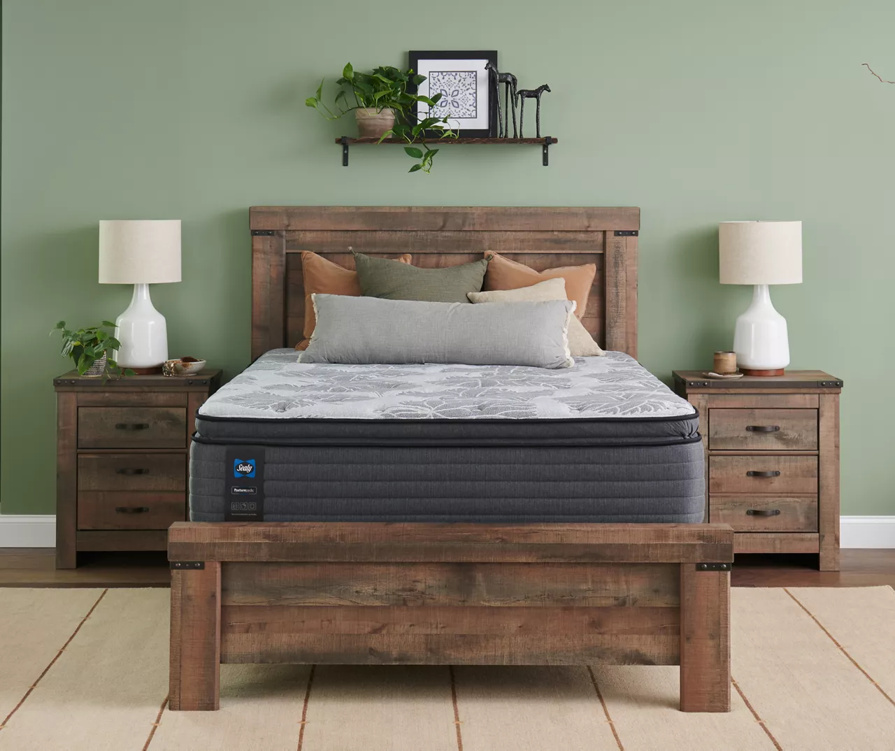 Edgefield California King Plush Euro Pillow Top Mattress - Image 2