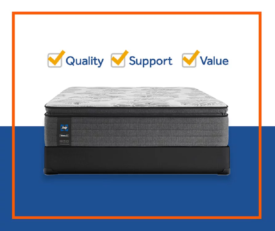 Edgefield Twin Plush Euro Pillow Top Mattress - Image 9