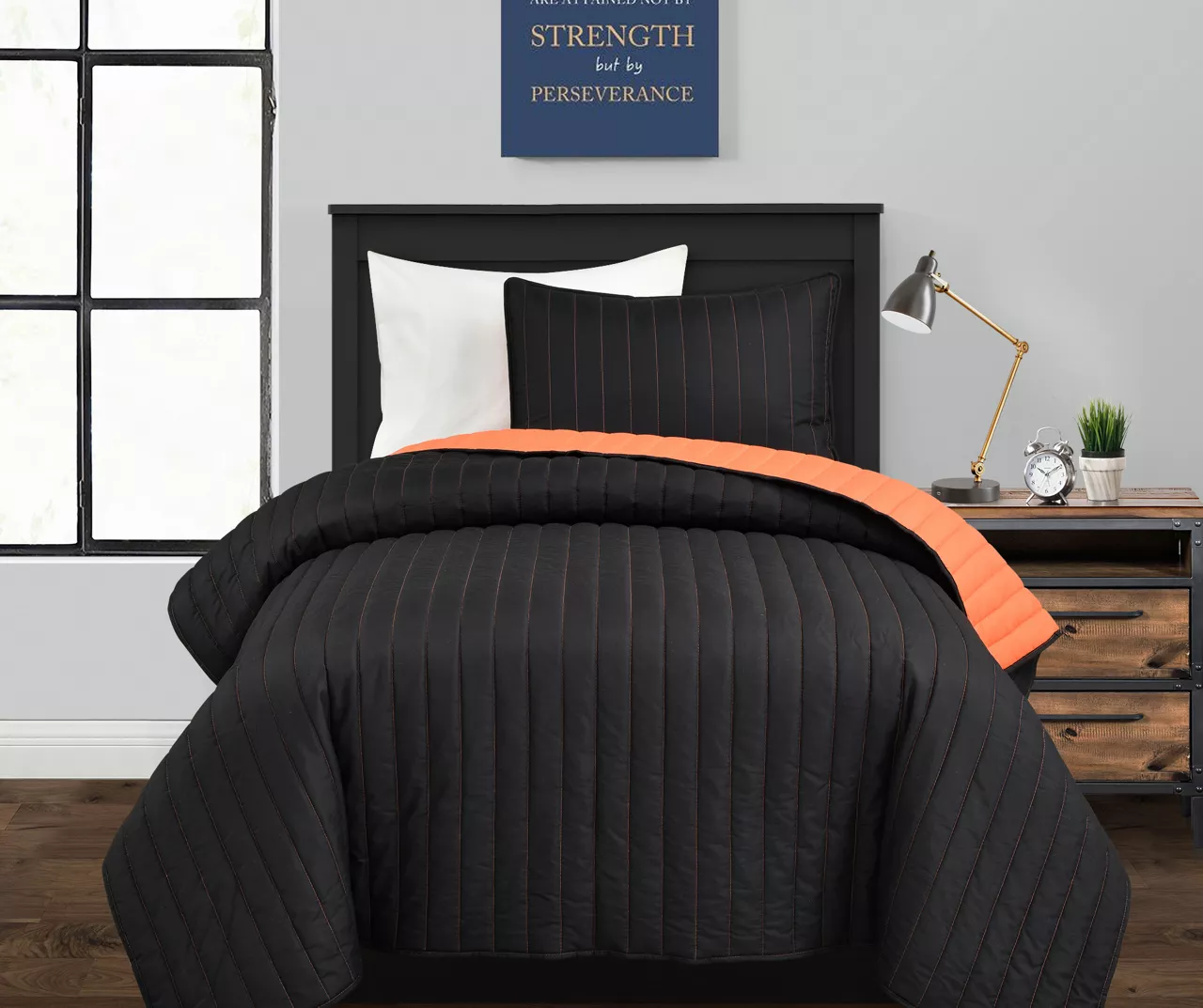 Stripe All-Season Coverlet Quilt Set - Image 6