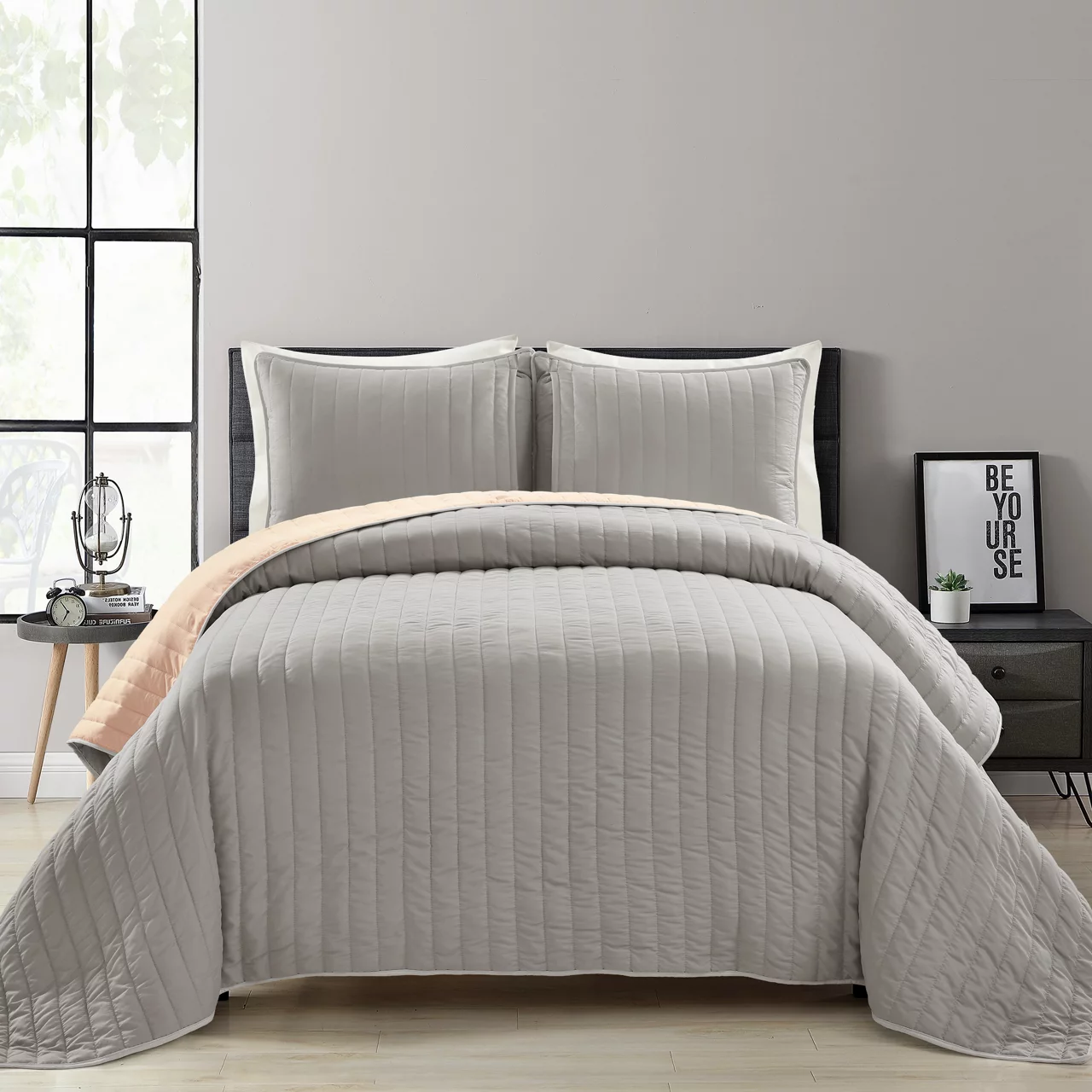 Stripe All-Season Coverlet Quilt Set - Image 18