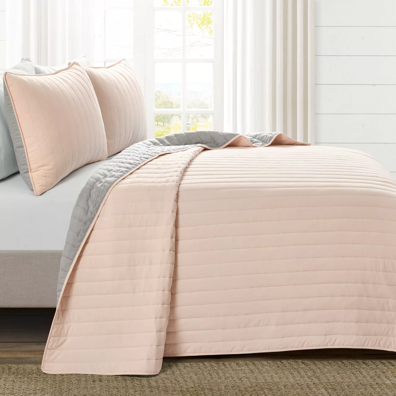 Stripe All-Season Coverlet Quilt Set - Image 19