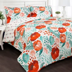 Poppy Garden Quilt Set