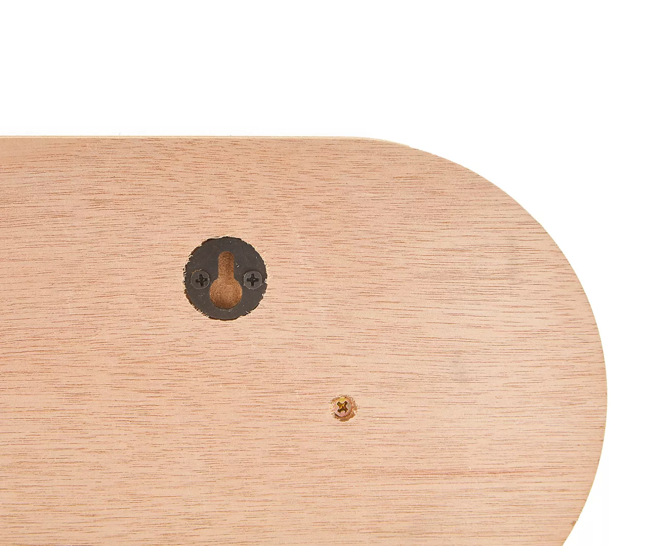 Brown & Gold Carved Linework Wall Plaque With Hooks - Image 3