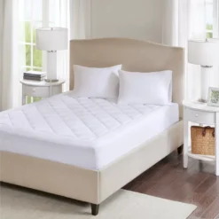 Harmony White Waterproof King Mattress Pad