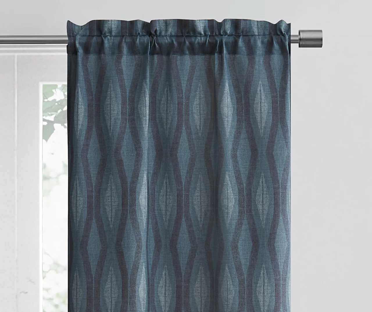 Sundown Indira Geometric Room-Darkening Curtain Panel Pair - Image 5