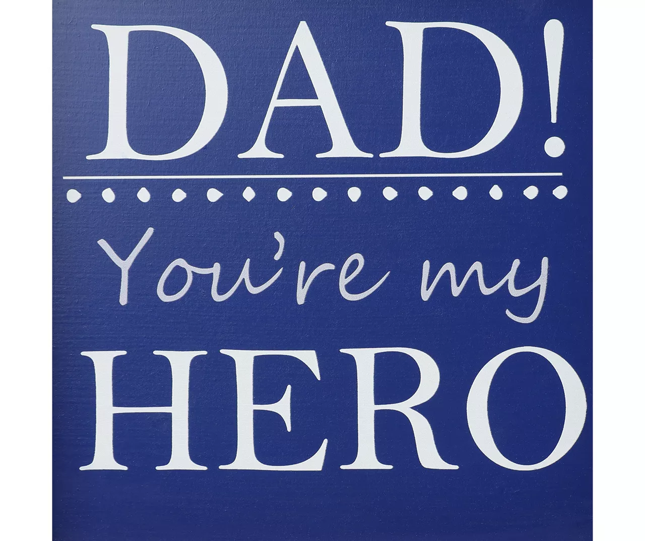 "Dad! You're My Hero" Pedestal Frame Tabletop Decor - Image 4