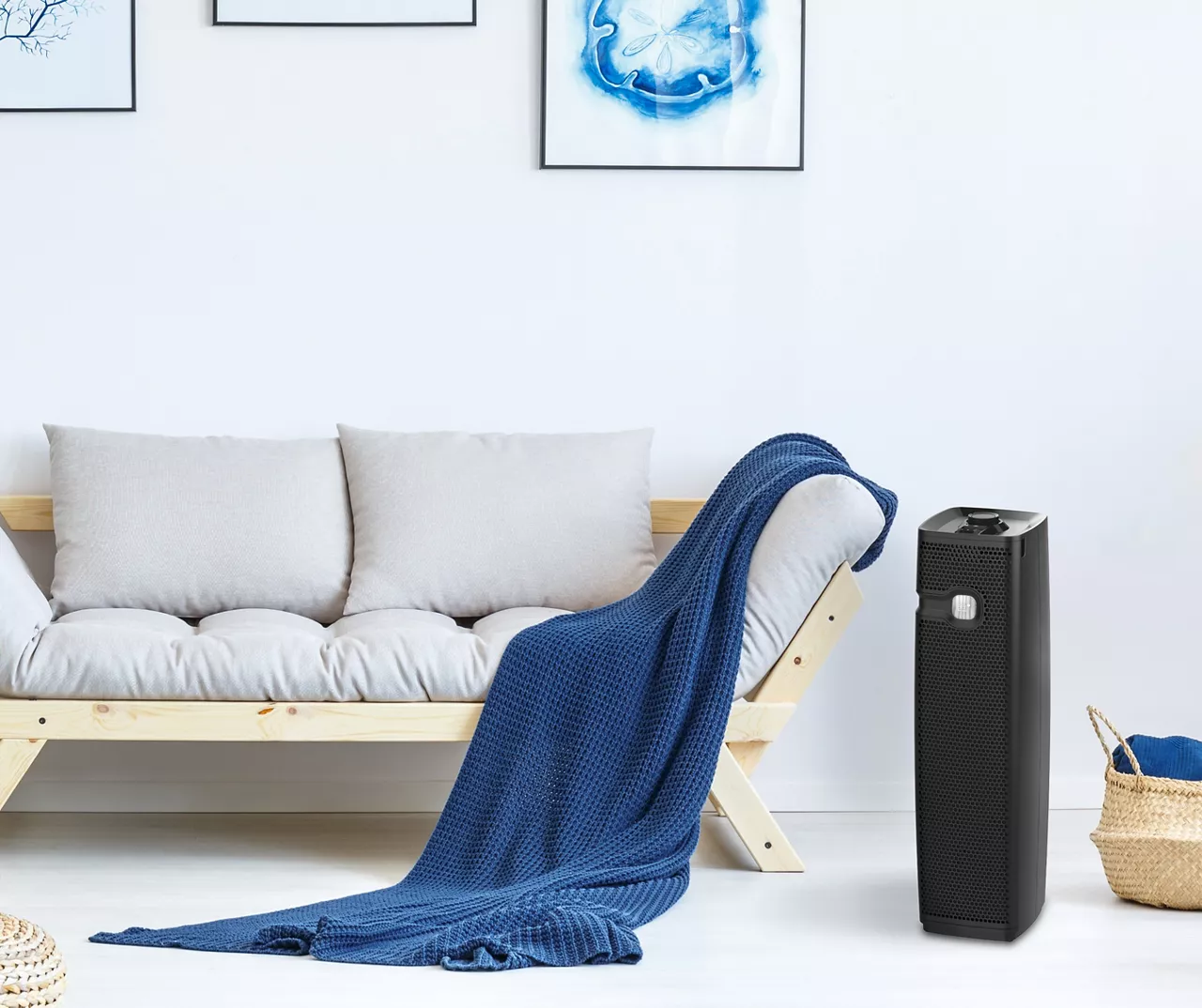 Black Visipure Tower Air Purifier - Image 4