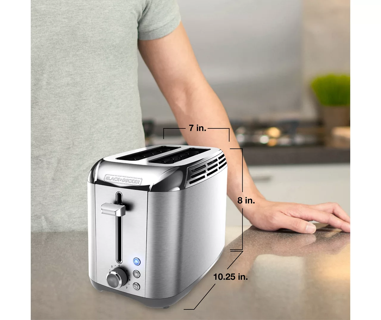 Black & Decker Rapid Toast 2-Slice Toaster - Image 4