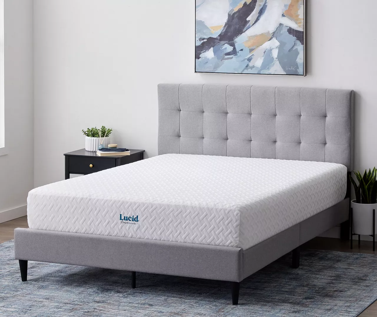 10" Twin Plush Gel Memory Foam Mattress-In-A-Box - Image 2