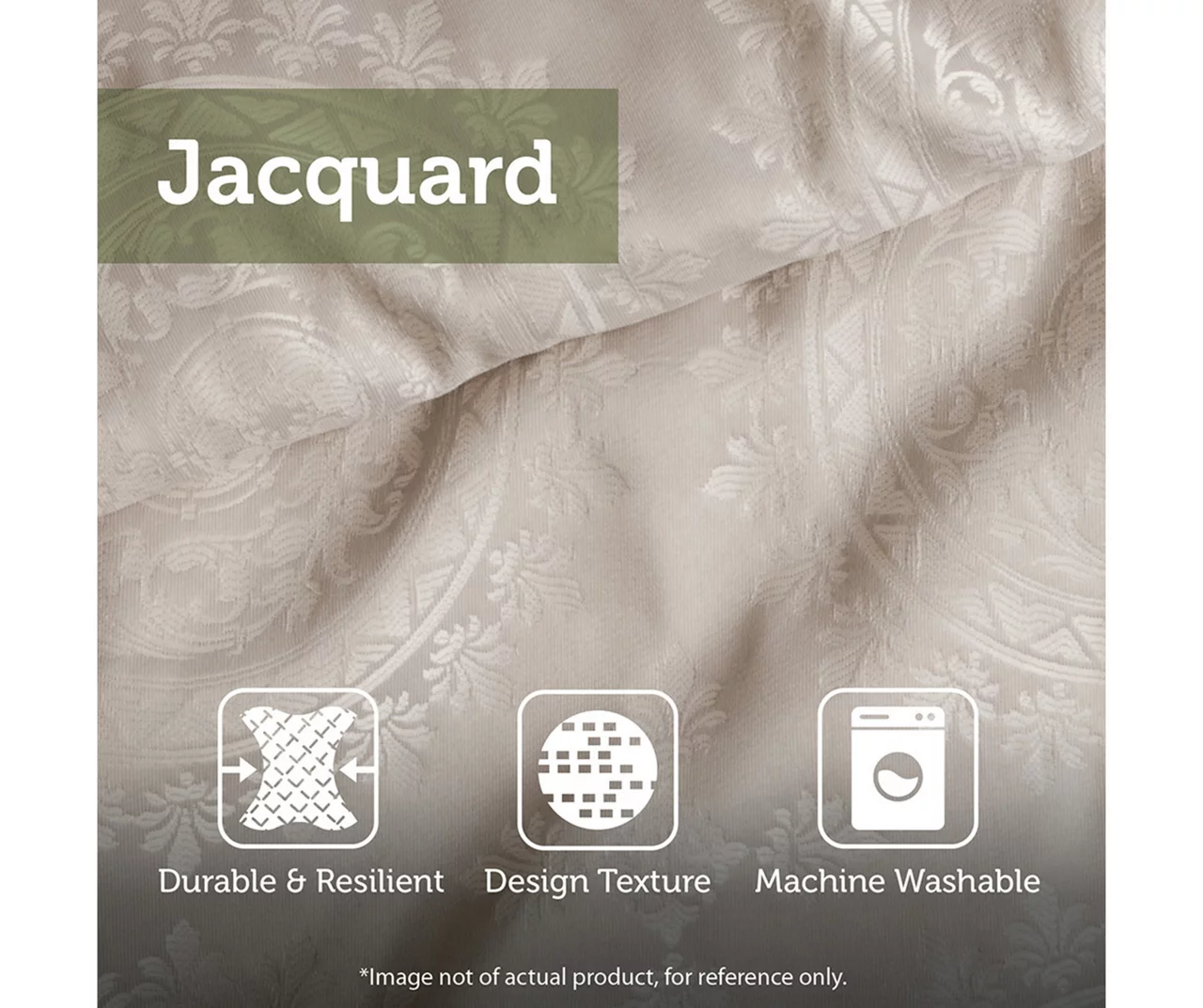 Eliot Navy & White Damask Jacquard King 8-Piece Comforter Set - Image 13