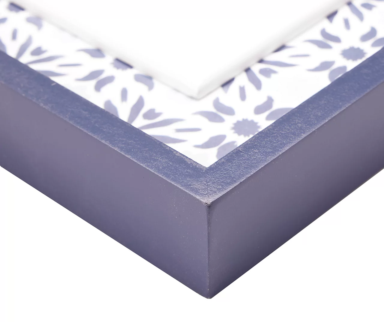 Grecian Getaway "My Happy Place" Navy & White Framed Wall Plaque - Image 3