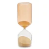 New Beginnings Tan & Clear Tinted Sand Hourglass