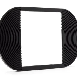 Zenspired Black Oval Arch-Groove Wall Mirror