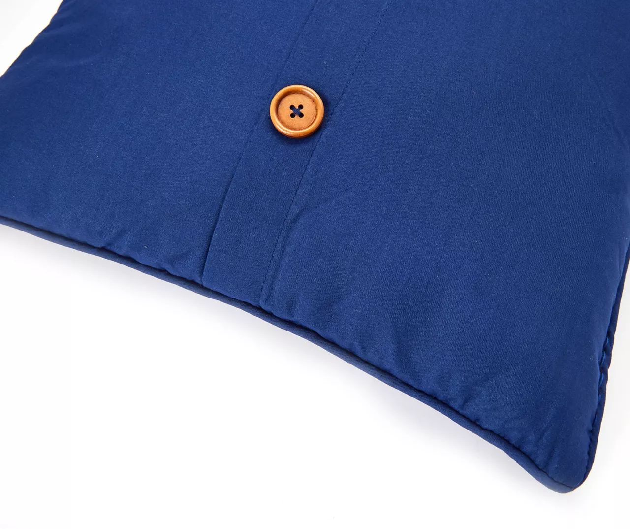 Blue & White Stripe Full/Queen 5-Piece Comforter Set - Image 3