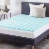 Real Living Blue 1.5" Memory Foam Mattress Topper