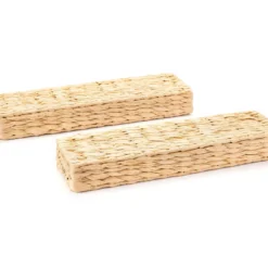 Natural Brown Woven Wall Shelf, 2-Pack