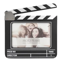 Black Clapperboard Picture Frame, (4" X 6")