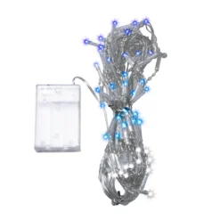 Moonrise Round 17-Strand LED Curtain Lights