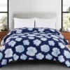 Navy & Blue Poppy Full/Queen Comforter