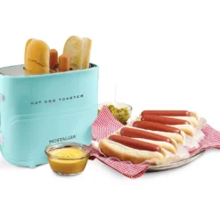 Aqua Pop-Up Hot Dog Toaster