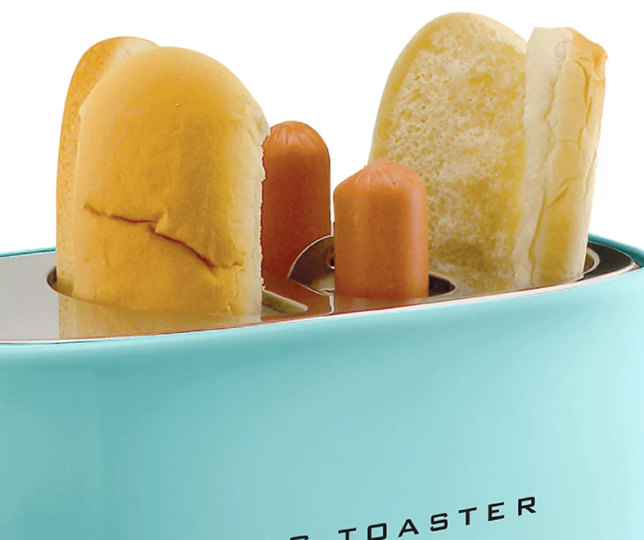 Aqua Pop-Up Hot Dog Toaster - Image 2