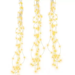 Warm White 120-LED Waterfall Indoor/Outdoor Fairy Lights