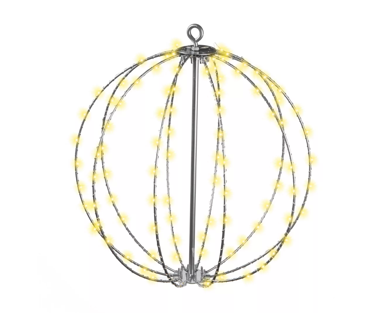 12" Warm White LED Hanging Sphere Light