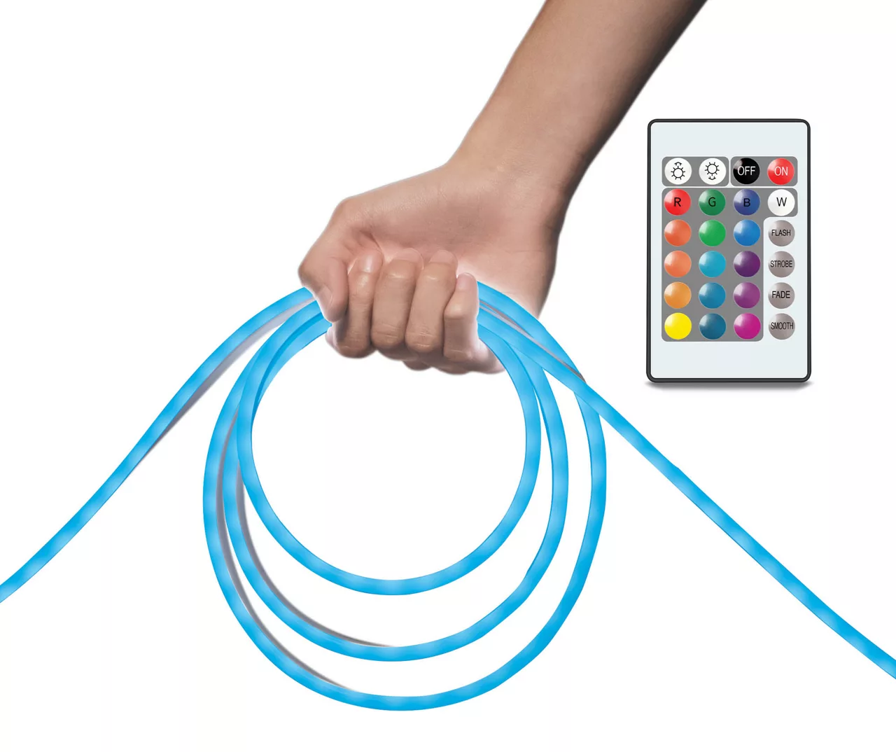 Glow-Up Neon Rope Light, 9' Ft.