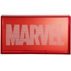 Red Marvel Logo Neon Lamp