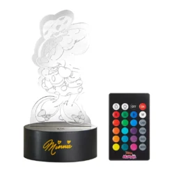 Disney Minnie Mouse Multi-Color Acrylic Lamp