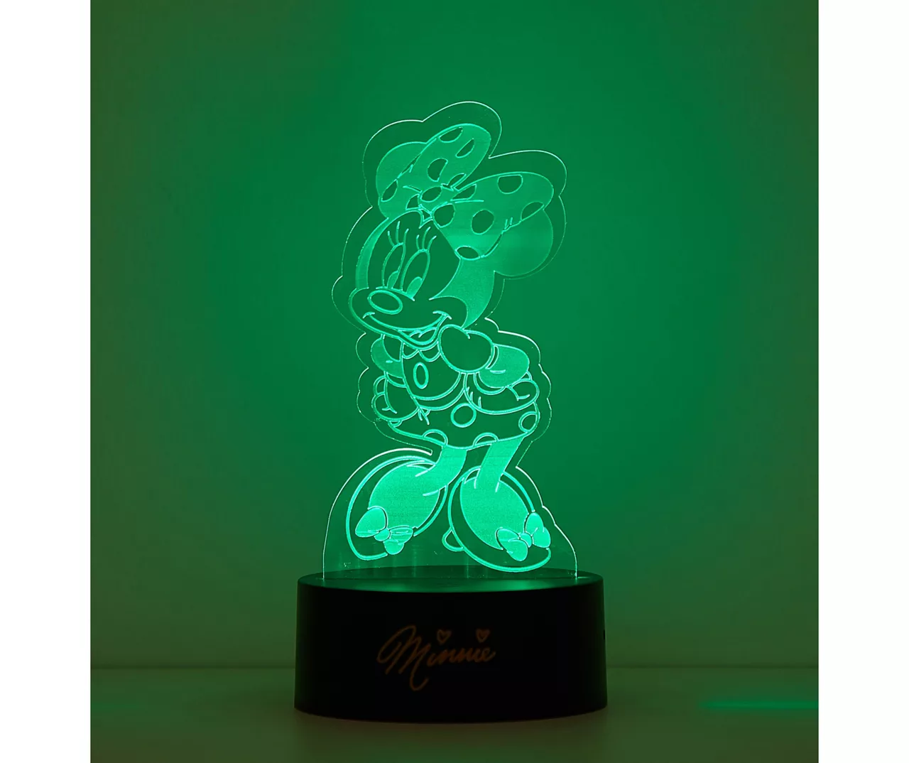 Disney Minnie Mouse Multi-Color Acrylic Lamp - Image 3