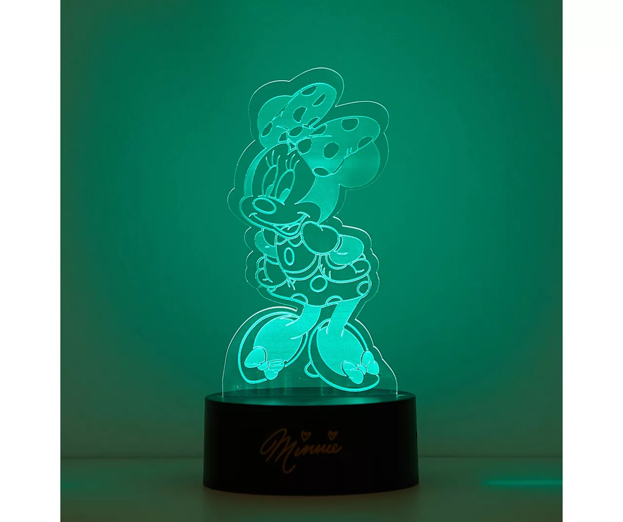 Disney Minnie Mouse Multi-Color Acrylic Lamp - Image 5