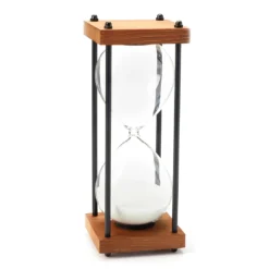 Sand Hourglass Wood & Metal Tabletop DecorÂ